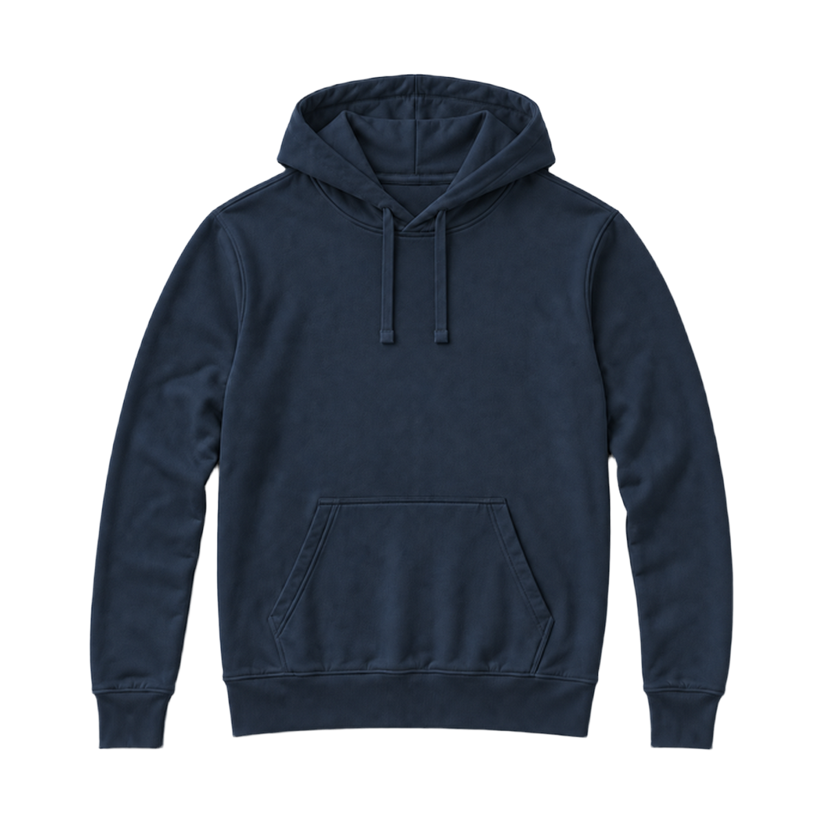 Hoodie SHAPE coupe regular, coloris marine profond, vue de face