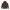 Hoodie SHAPE coupe regular, coloris marron fonce, vue de dos