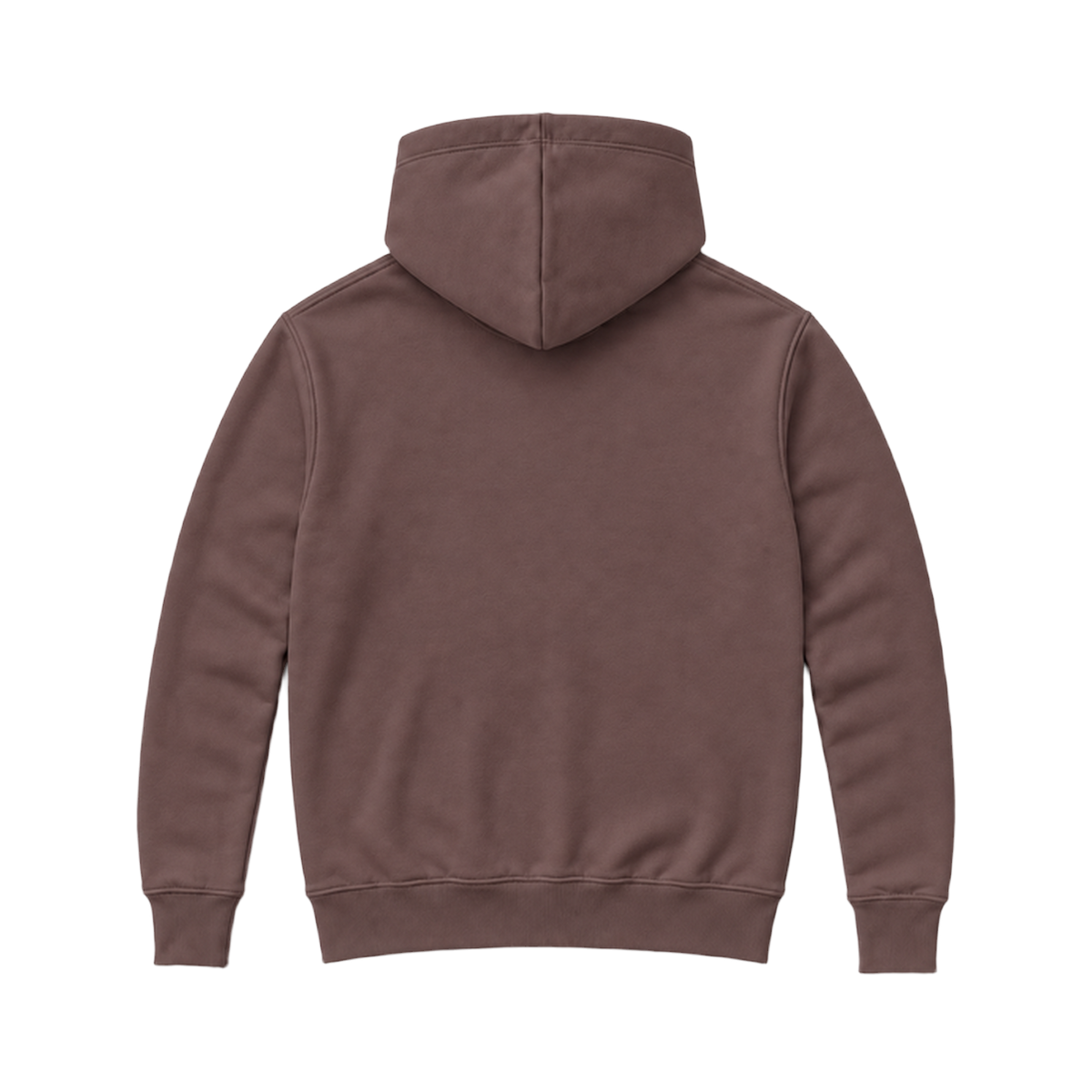 Hoodie SHAPE coupe regular, coloris marron, vue de dos