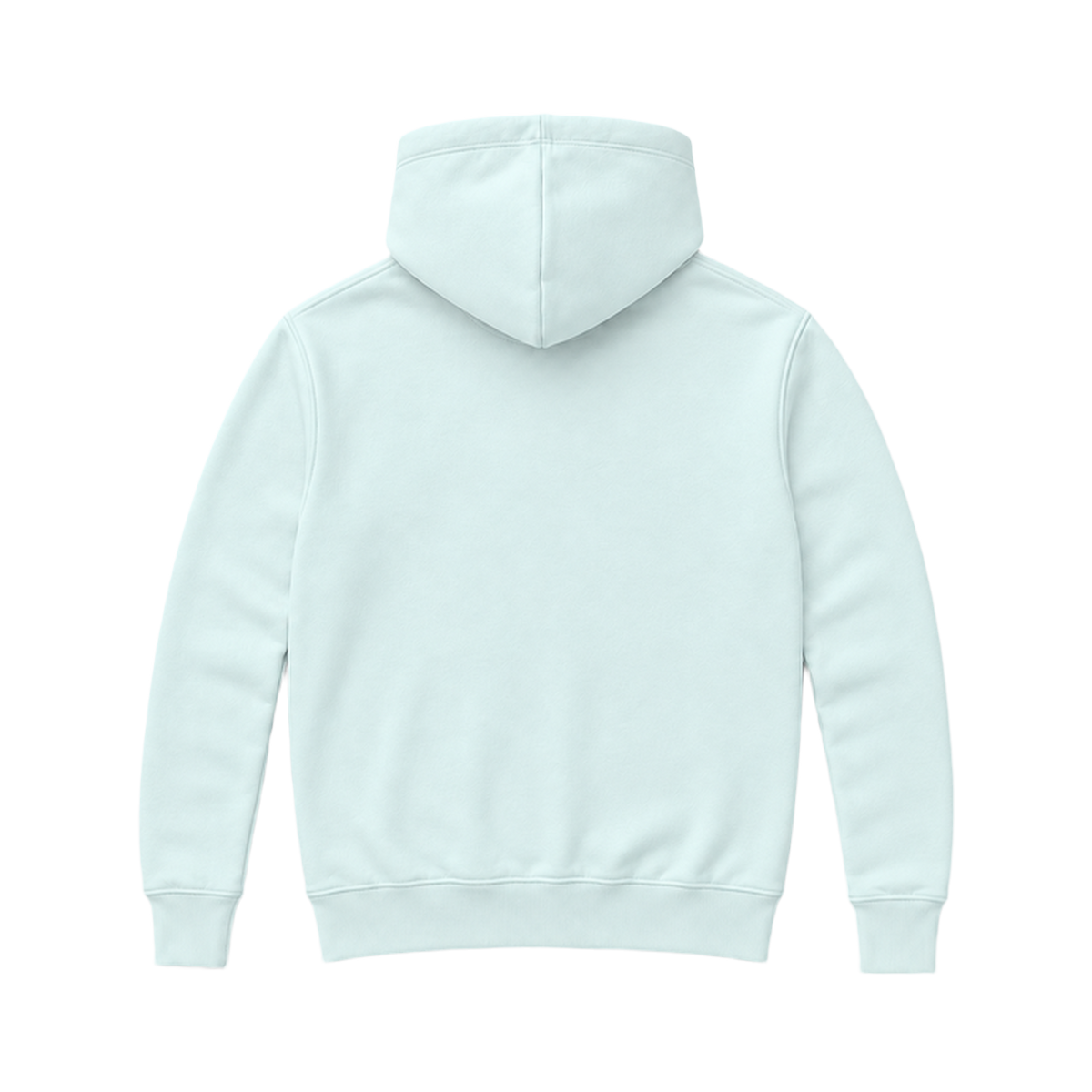 Hoodie SHAPE coupe regular, coloris menthe, vue de dos