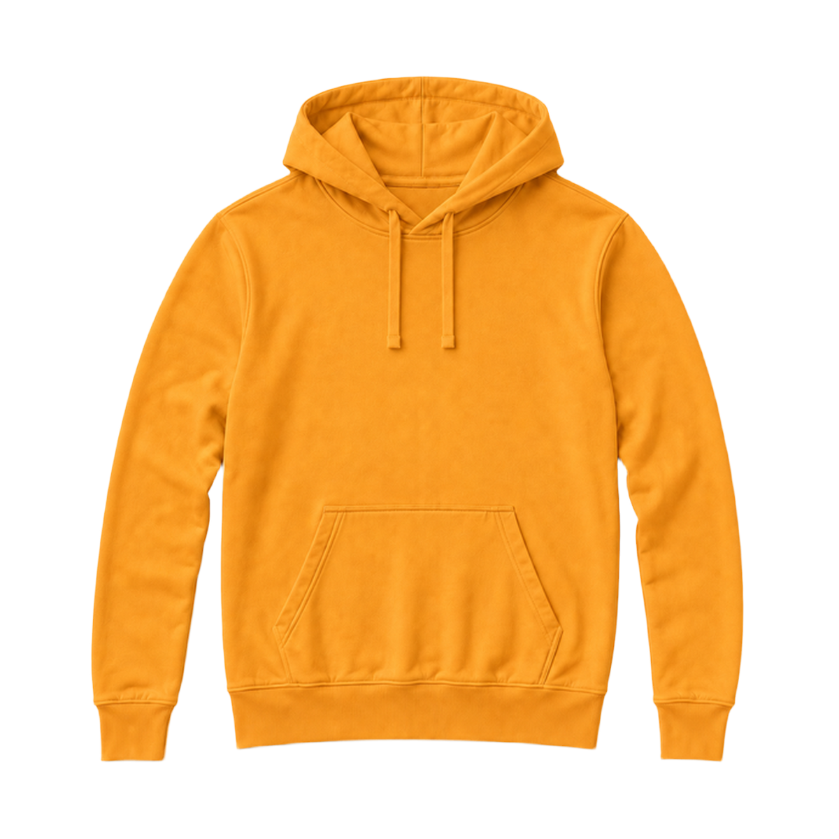 Hoodie SHAPE coupe regular, coloris orange, vue de face