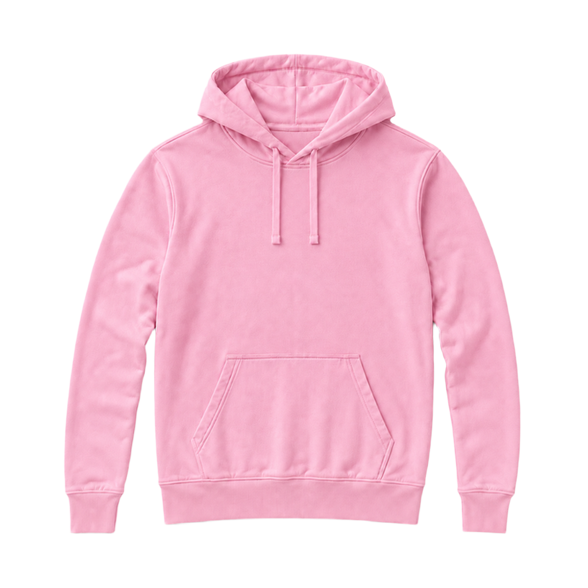 Hoodie SHAPE coupe regular, coloris rose clair, vue de face
