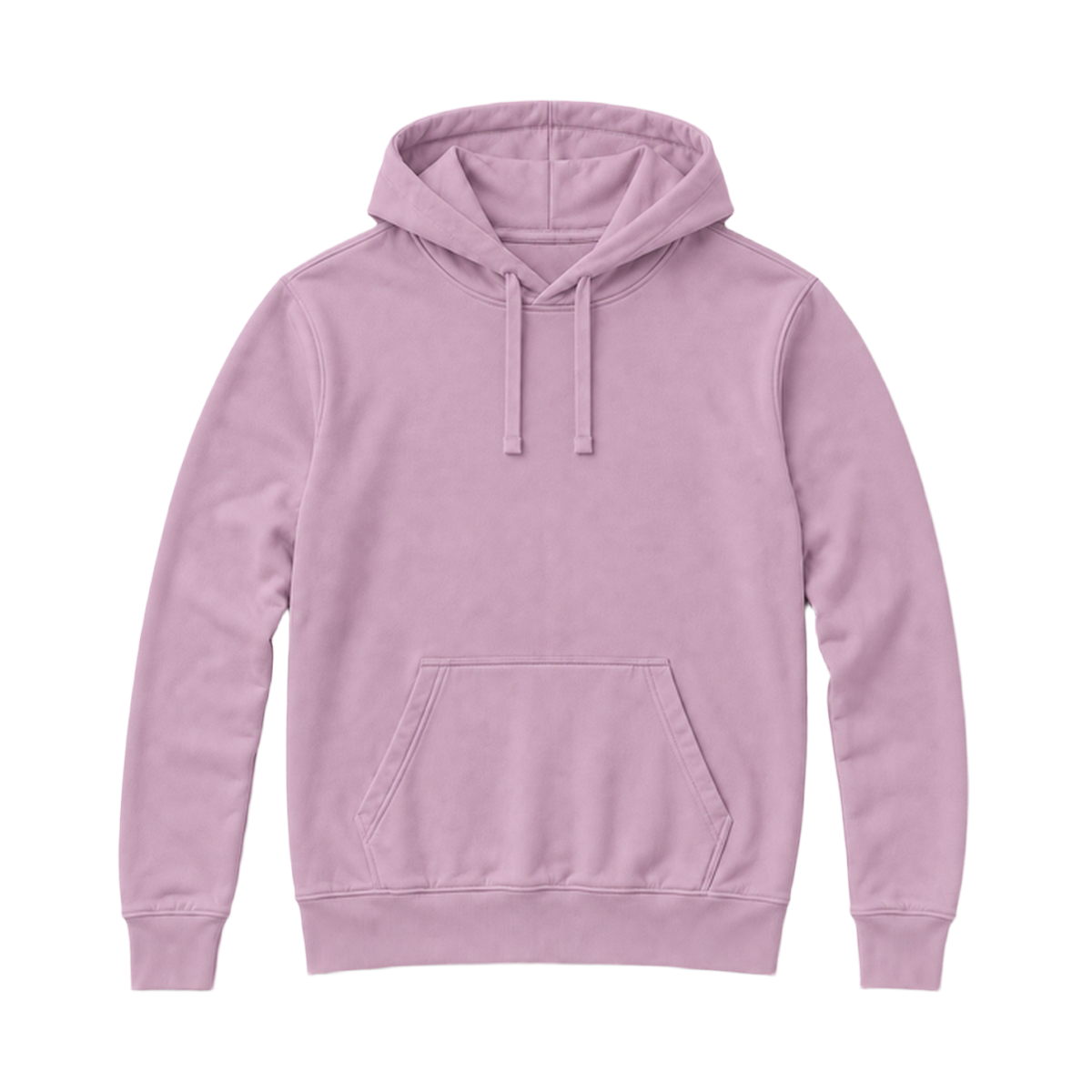 Hoodie SHAPE coupe regular, coloris rose poudre, vue de face