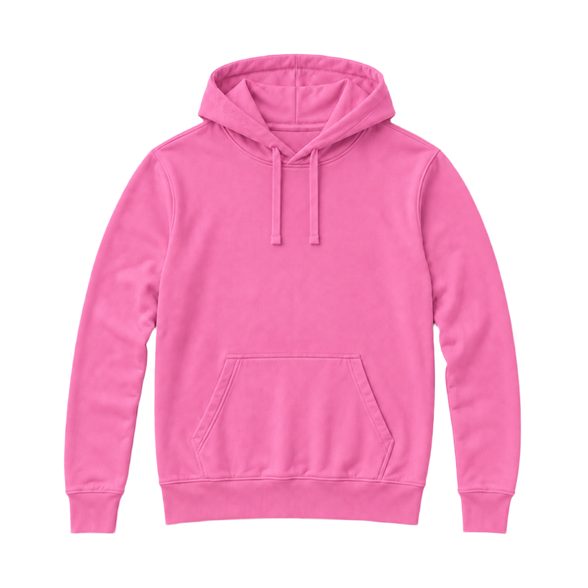 Hoodie SHAPE coupe regular, coloris rose, vue de face