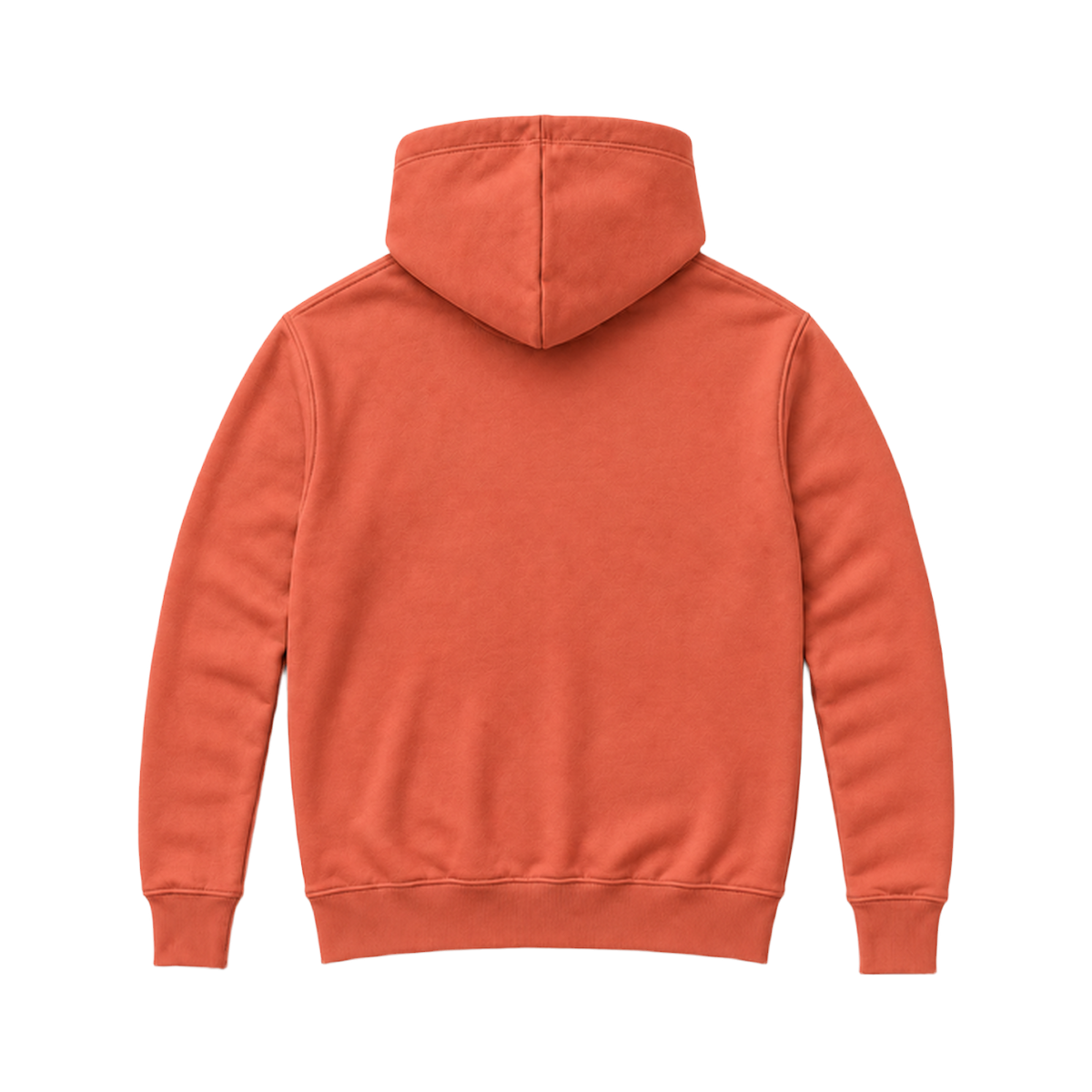 Hoodie SHAPE coupe regular, coloris terracotta, vue de dos