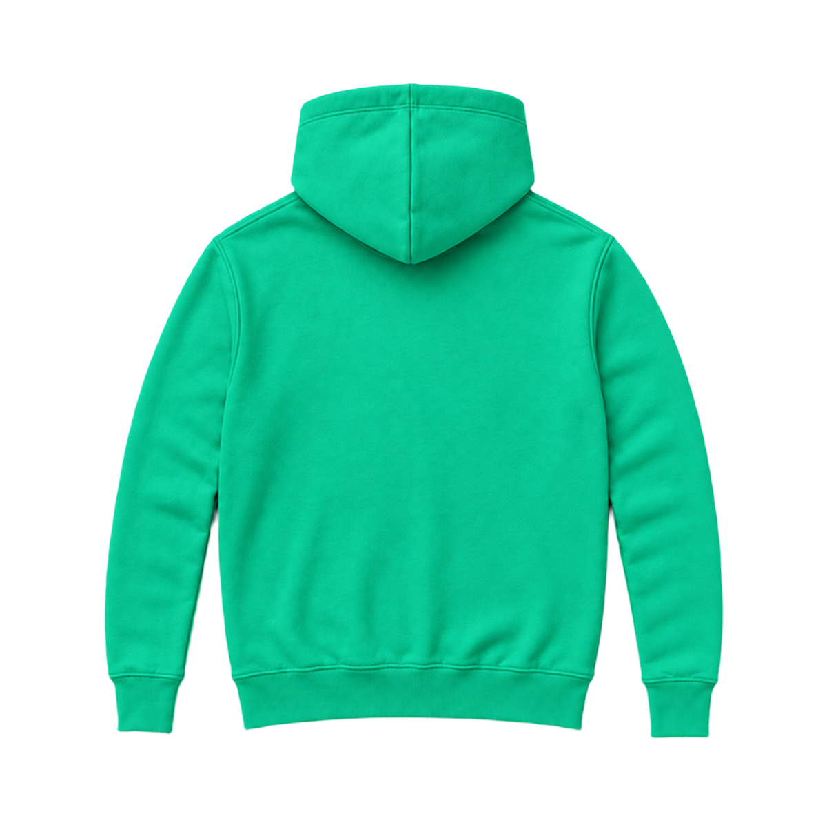 Hoodie SHAPE coupe regular, coloris vert, vue de dos