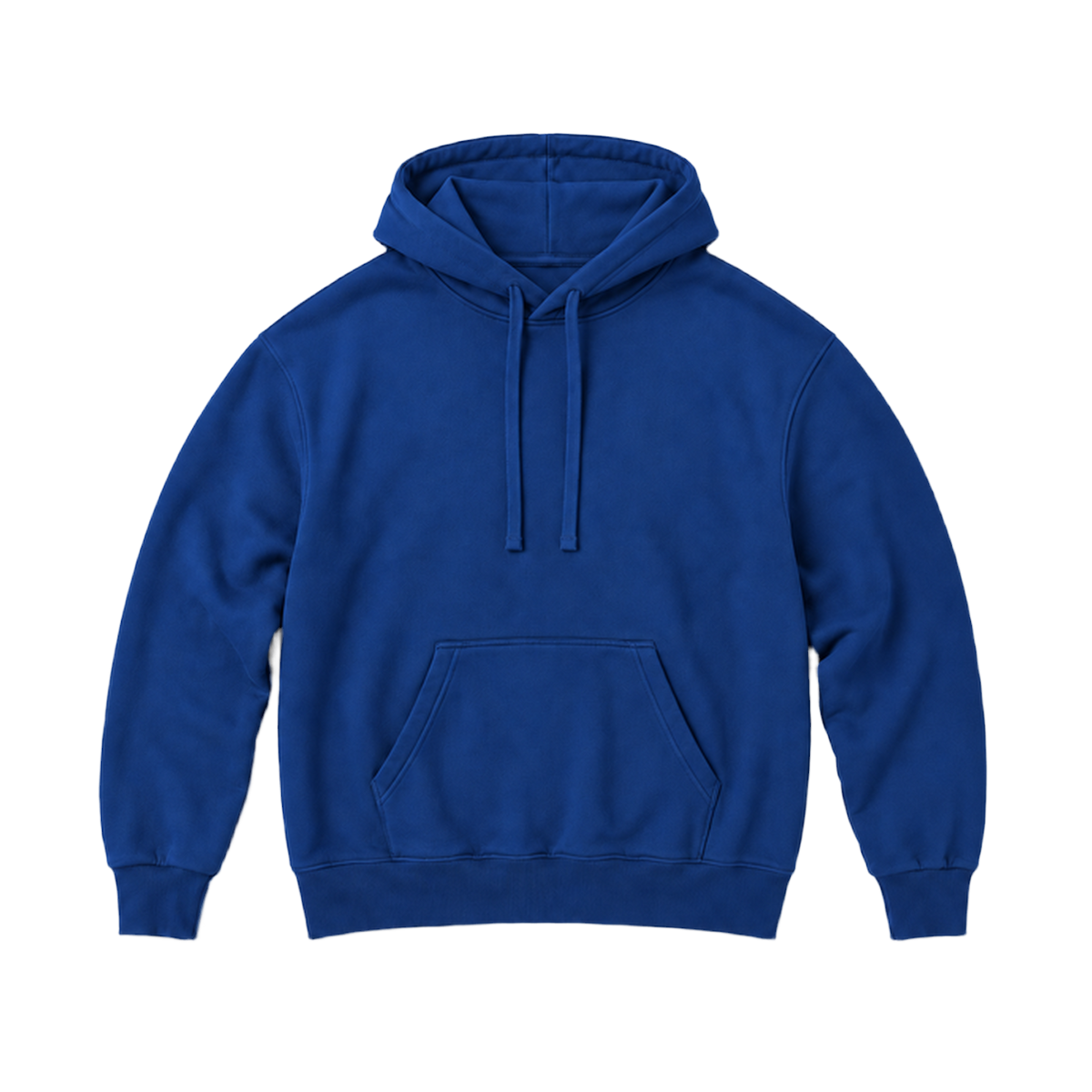 Hoodie BALANCE coupe relaxed, coloris bleu marine, vue de face