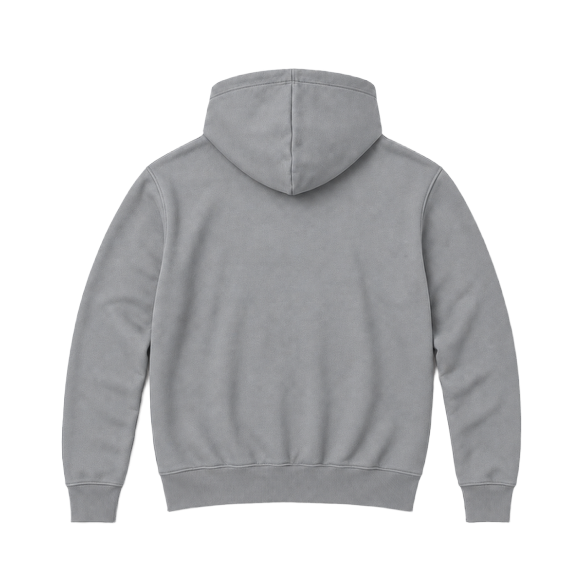 Hoodie BALANCE coupe relaxed, coloris gris, vue de dos