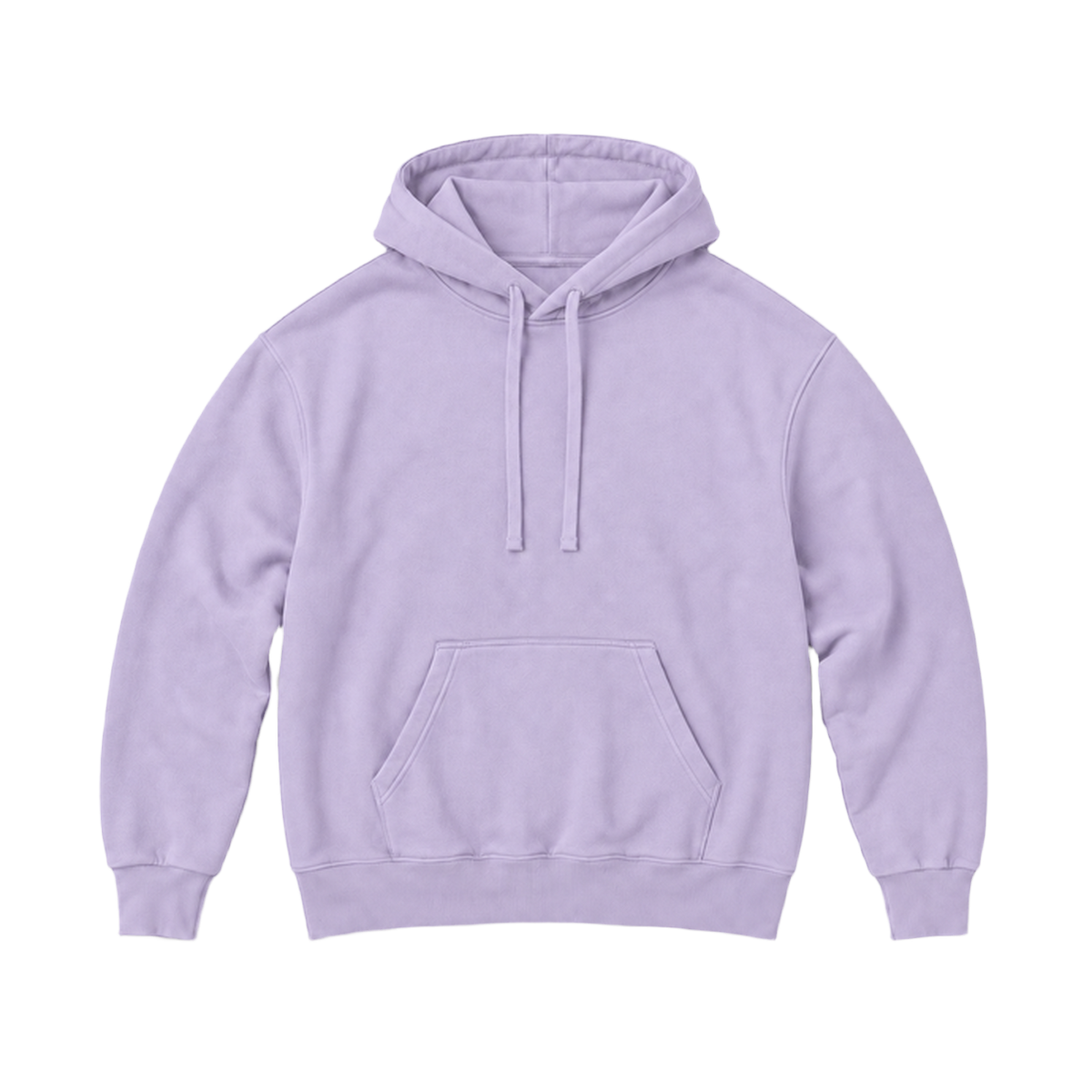 Hoodie BALANCE coupe relaxed, coloris lavande, vue de face