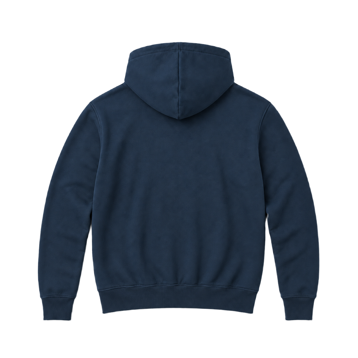 Hoodie BALANCE coupe relaxed, coloris marine profond, vue de dos