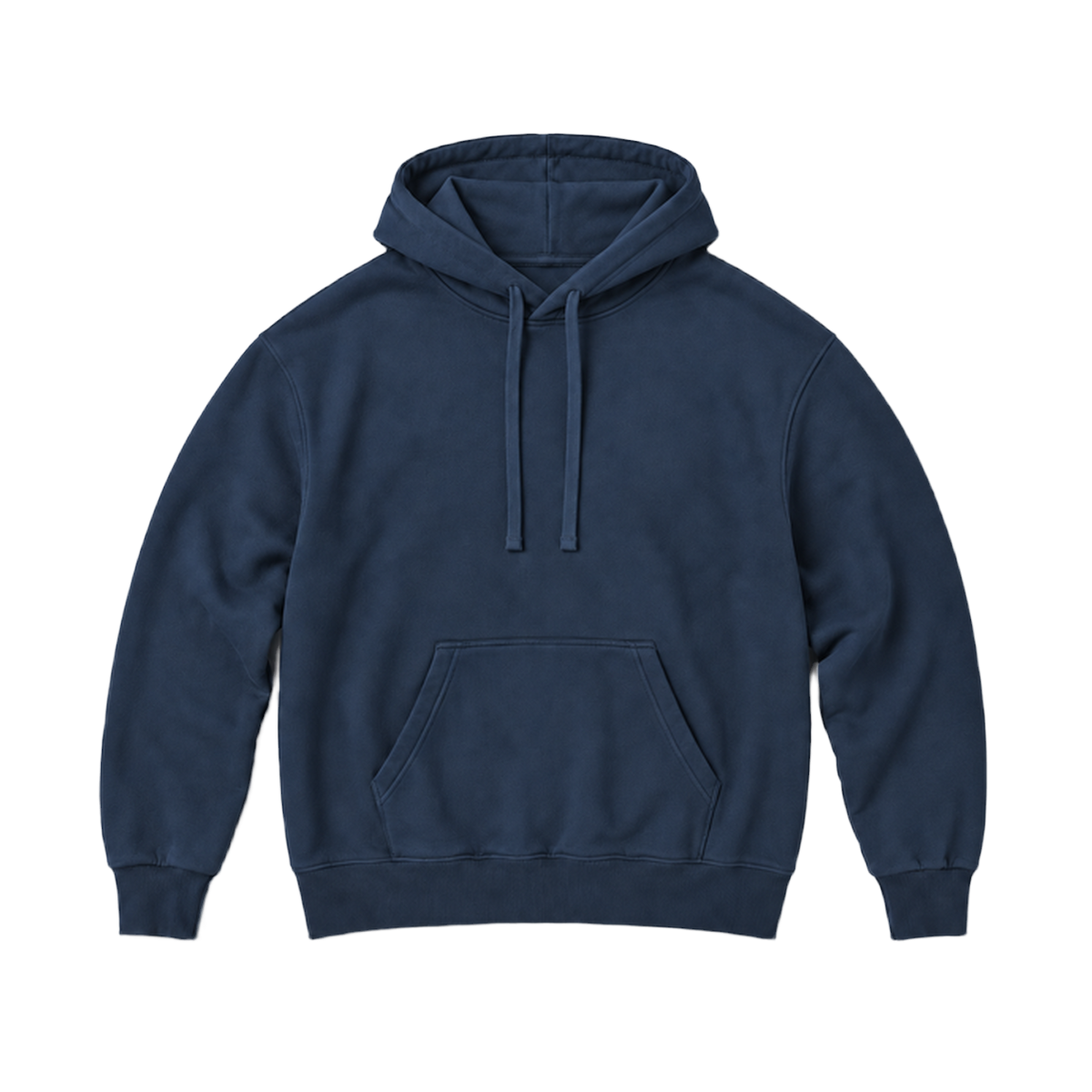 Hoodie BALANCE coupe relaxed, coloris marine profond, vue de face