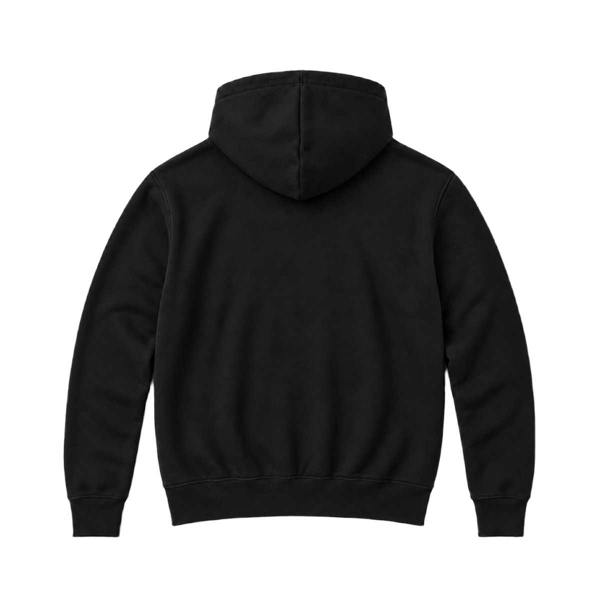 Hoodie BALANCE coupe relaxed, coloris noir, vue de dos