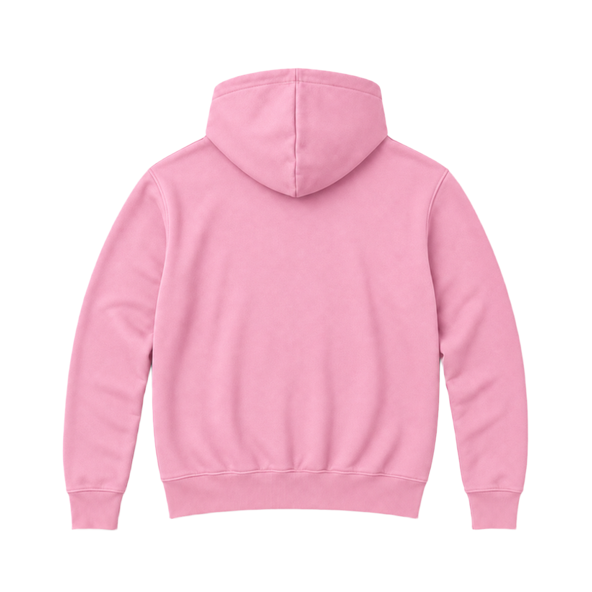 Hoodie BALANCE coupe relaxed, coloris rose clair, vue de dos