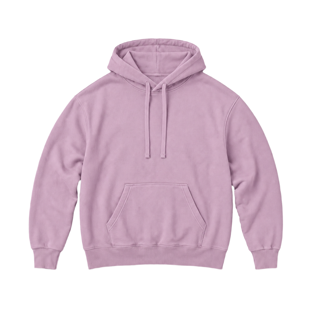 Hoodie BALANCE coupe relaxed, coloris rose poudre, vue de face