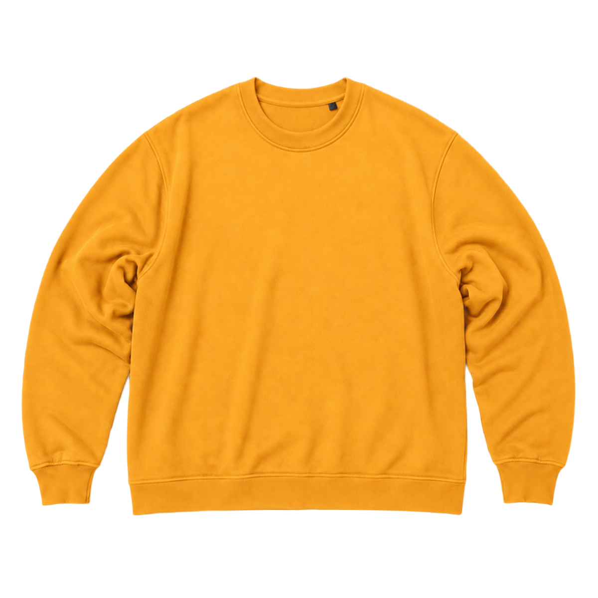 Sweat SCALE coupe oversized, coloris orange, vue de face