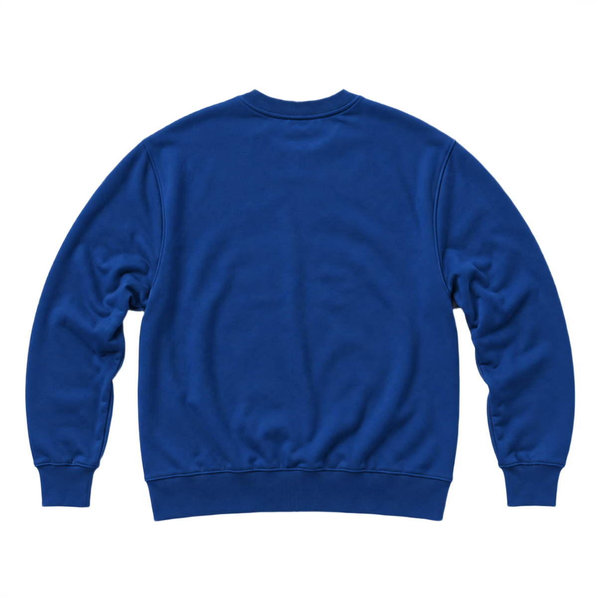 Sweat BASE coupe regular, coloris bleu marine, vue de dos