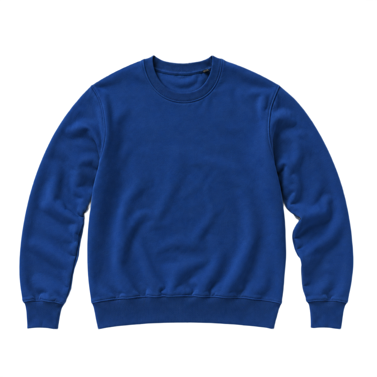 Sweat BASE coupe regular, coloris bleu marine, vue de face
