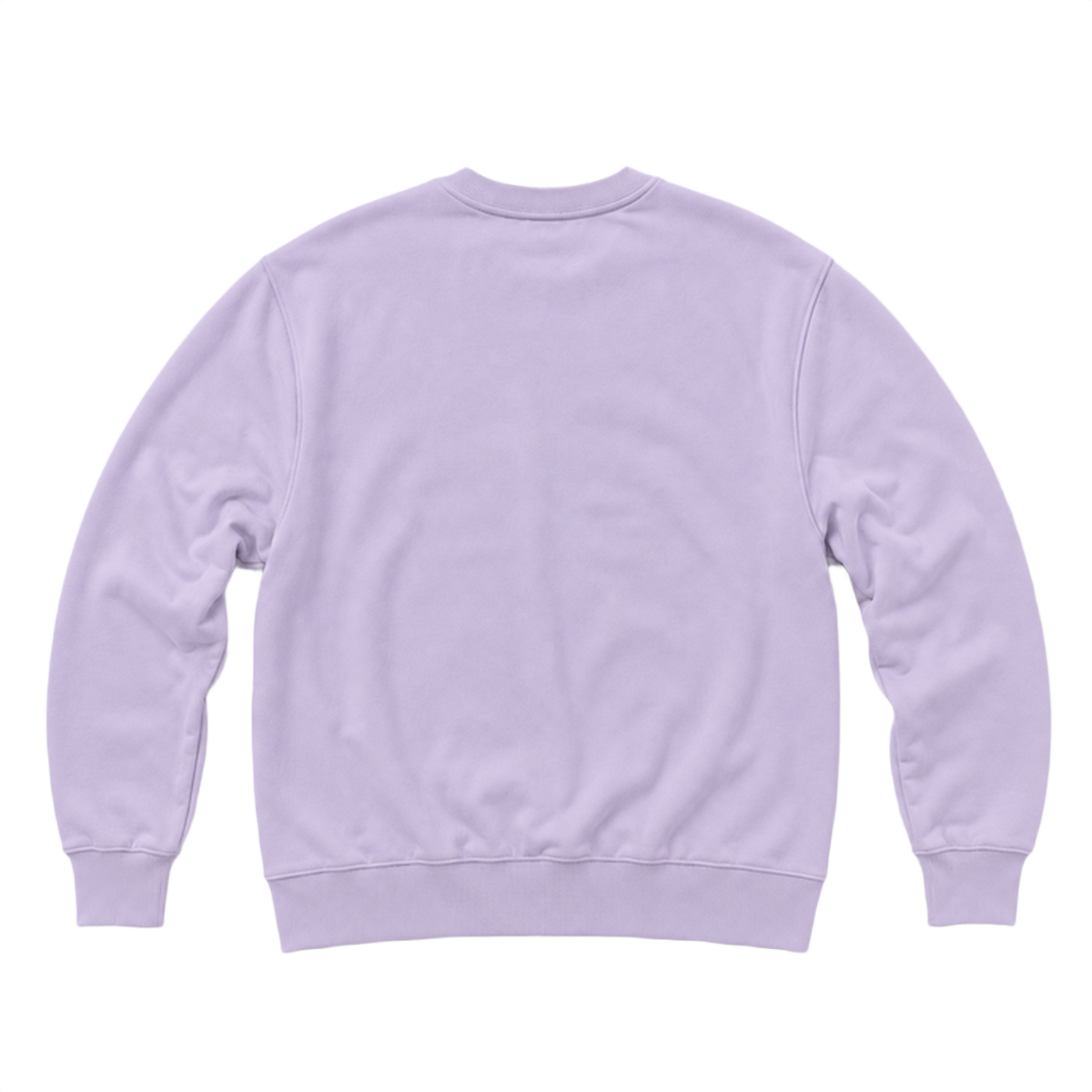 Sweat BASE coupe regular, coloris lavande, vue de dos