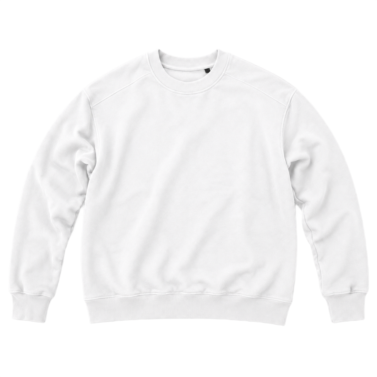 Sweat ROVE coupe relaxed, coloris blanc, vue de face