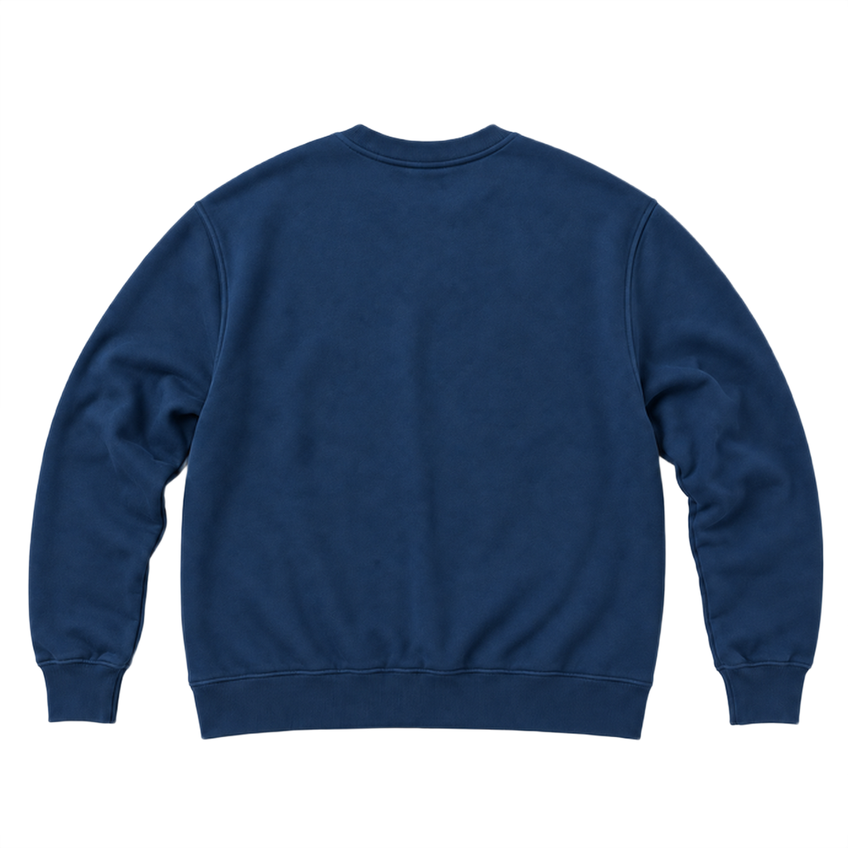 Sweat ROVE coupe relaxed, coloris bleu petrole, vue de dos