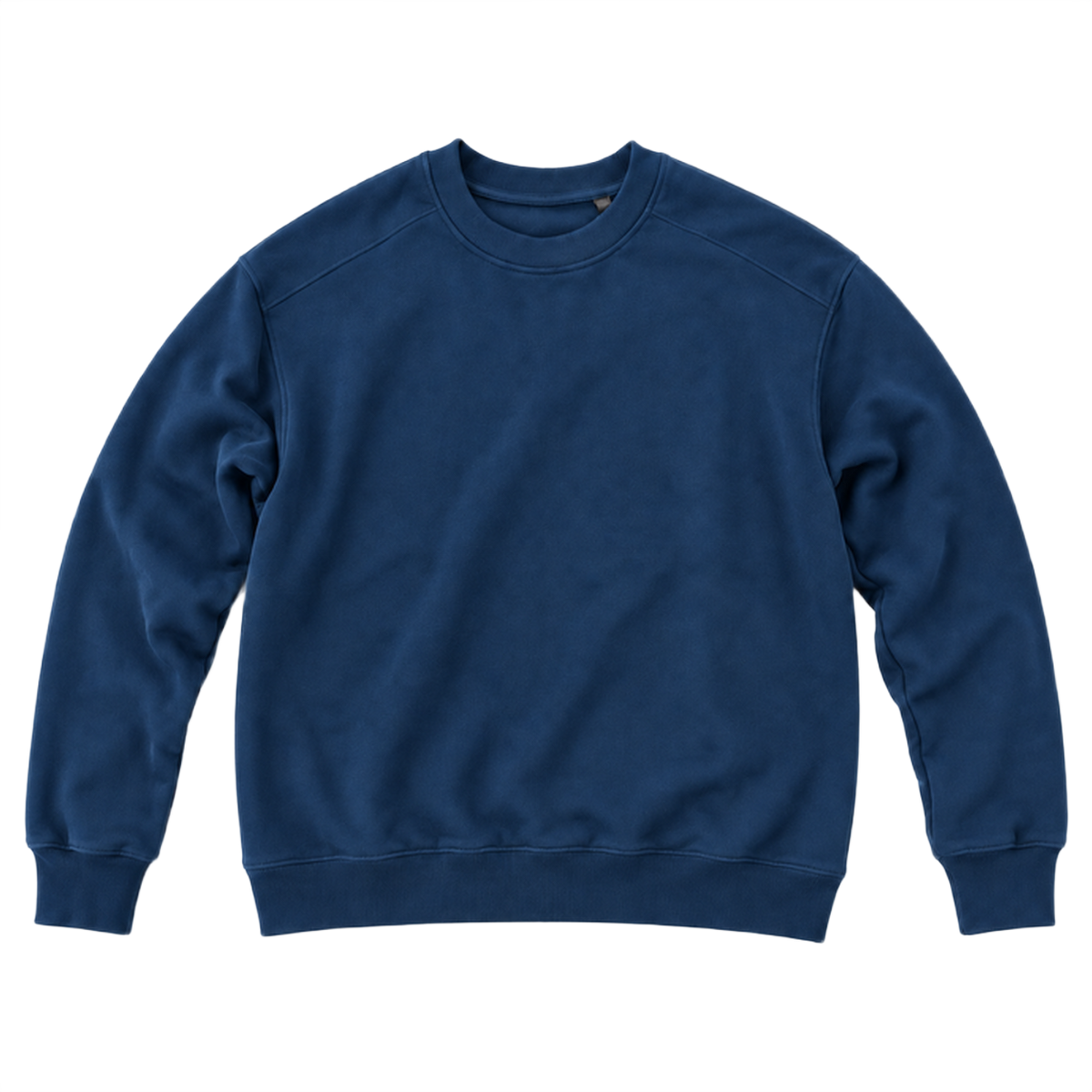 Sweat ROVE coupe relaxed, coloris bleu petrole, vue de face