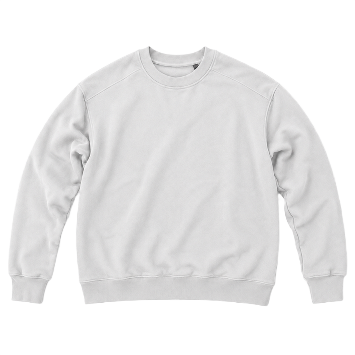 Sweat ROVE coupe relaxed, coloris gris froid, vue de face