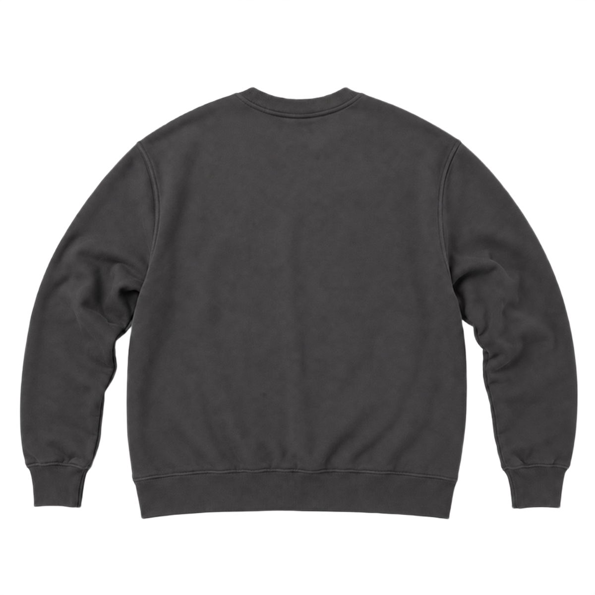 Sweat ROVE coupe relaxed, coloris gris profond, vue de dos