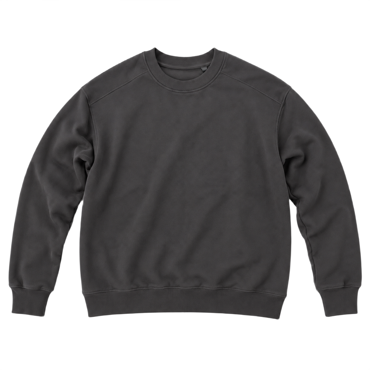 Sweat ROVE coupe relaxed, coloris gris profond, vue de face