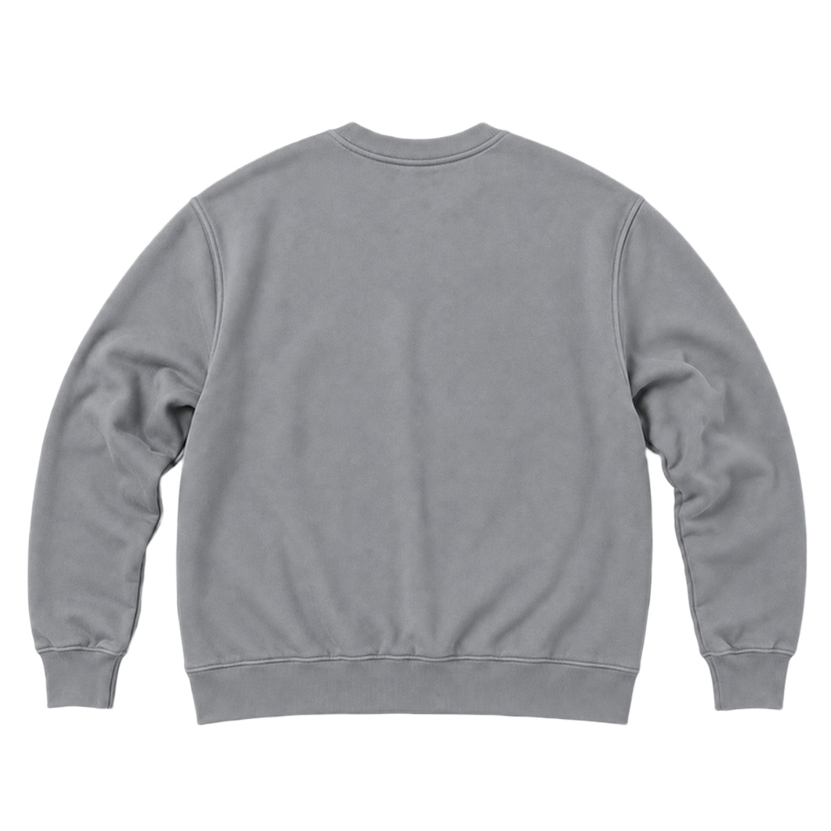 Sweat ROVE coupe relaxed, coloris gris, vue de dos
