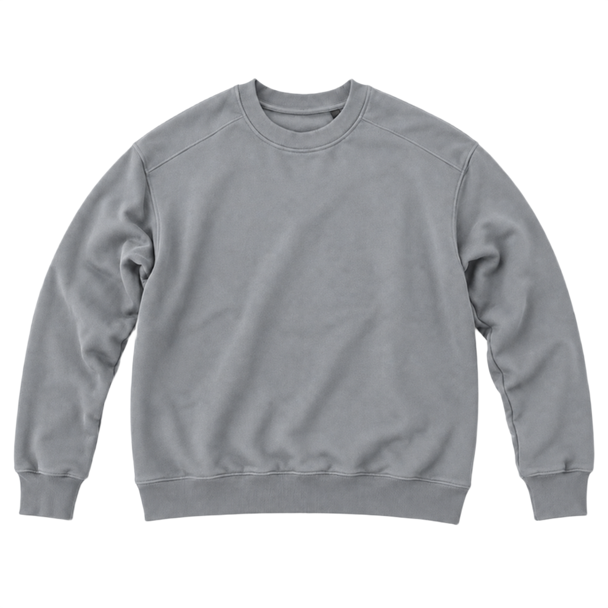 Sweat ROVE coupe relaxed, coloris gris, vue de face