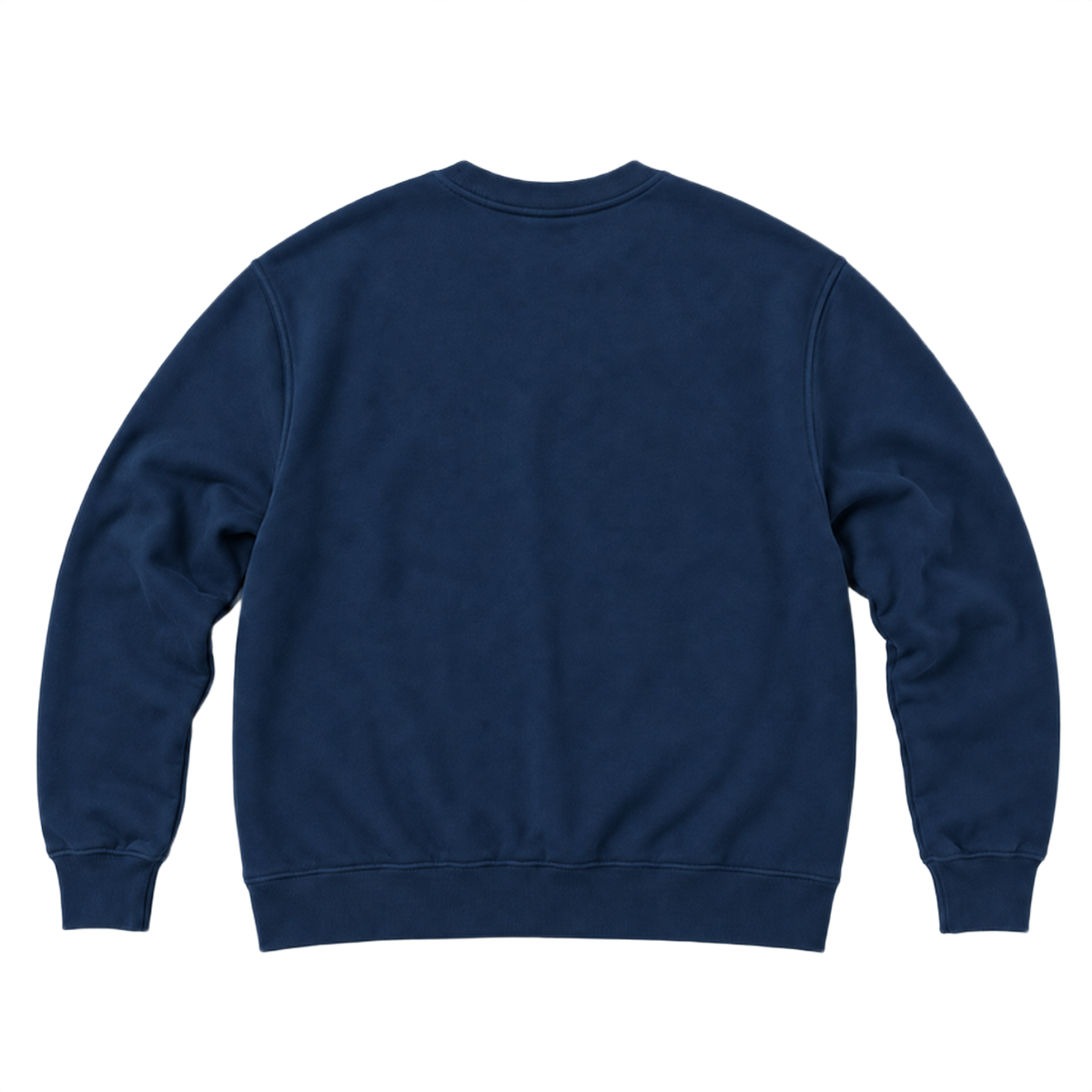 Sweat ROVE coupe relaxed, coloris marine fonce, vue de dos