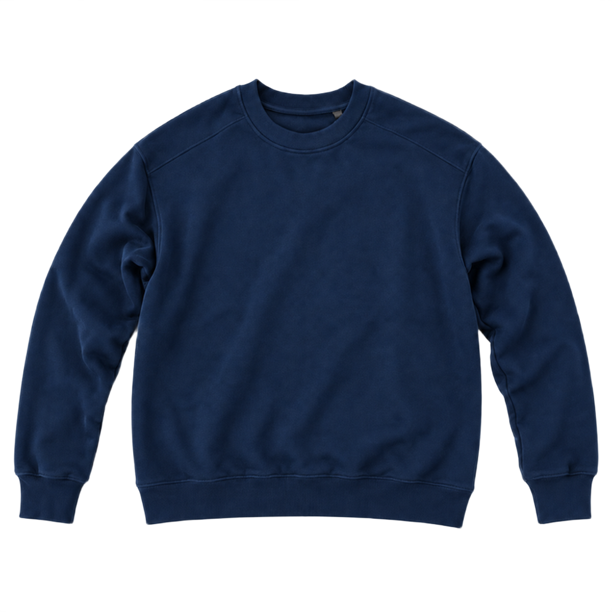 Sweat ROVE coupe relaxed, coloris marine fonce, vue de face