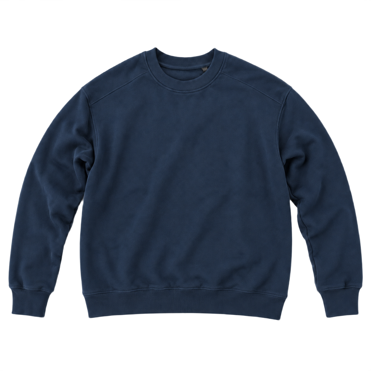 Sweat ROVE coupe relaxed, coloris marine profond, vue de face