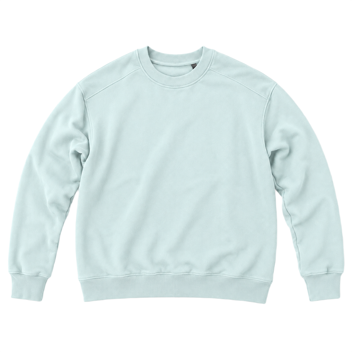 Sweat ROVE coupe relaxed, coloris menthe, vue de face
