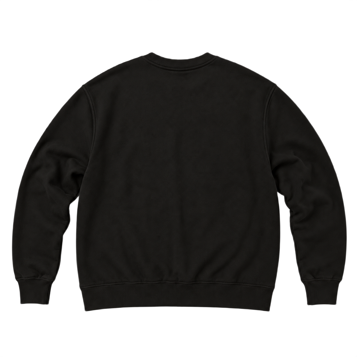 Sweat ROVE coupe relaxed, coloris noir, vue de dos