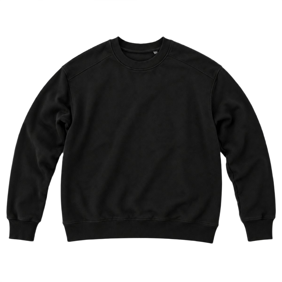 Sweat ROVE coupe relaxed, coloris noir, vue de face