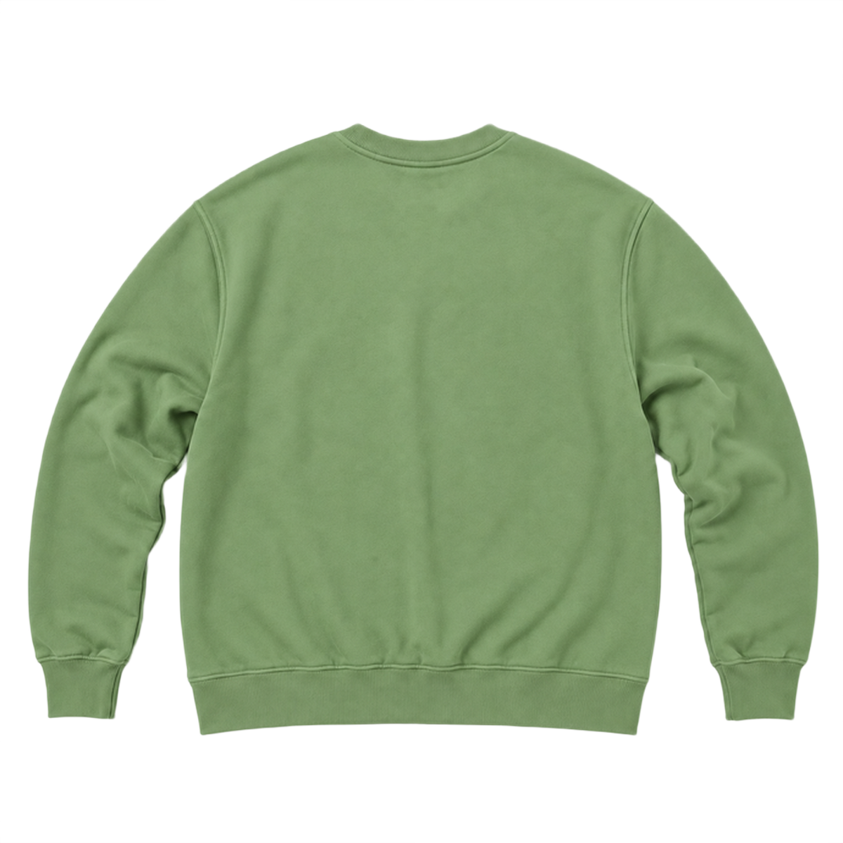 Sweat ROVE coupe relaxed, coloris olive, vue de dos