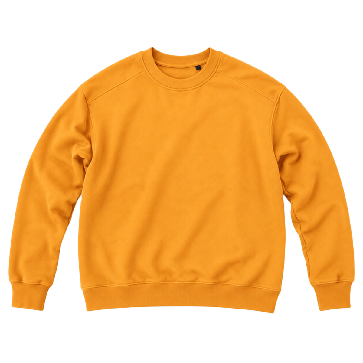 Sweat ROVE coupe relaxed, coloris orange, vue de face
