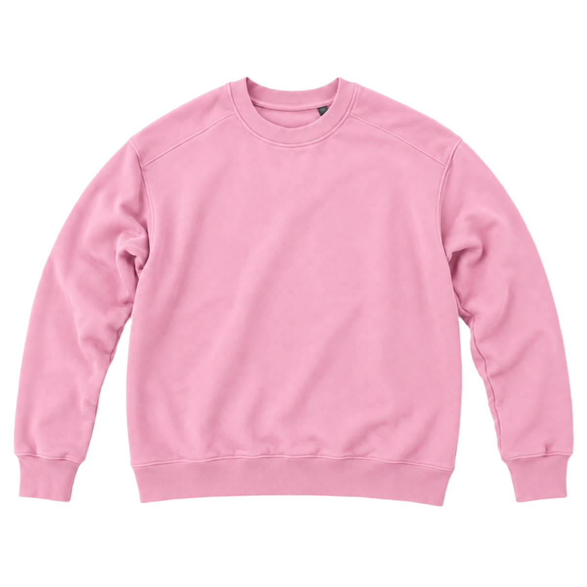 Sweat ROVE coupe relaxed, coloris rose clair, vue de face