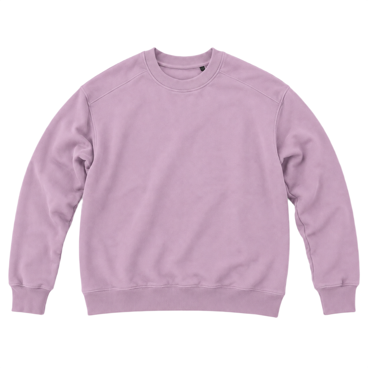 Sweat ROVE coupe relaxed, coloris rose poudre, vue de face