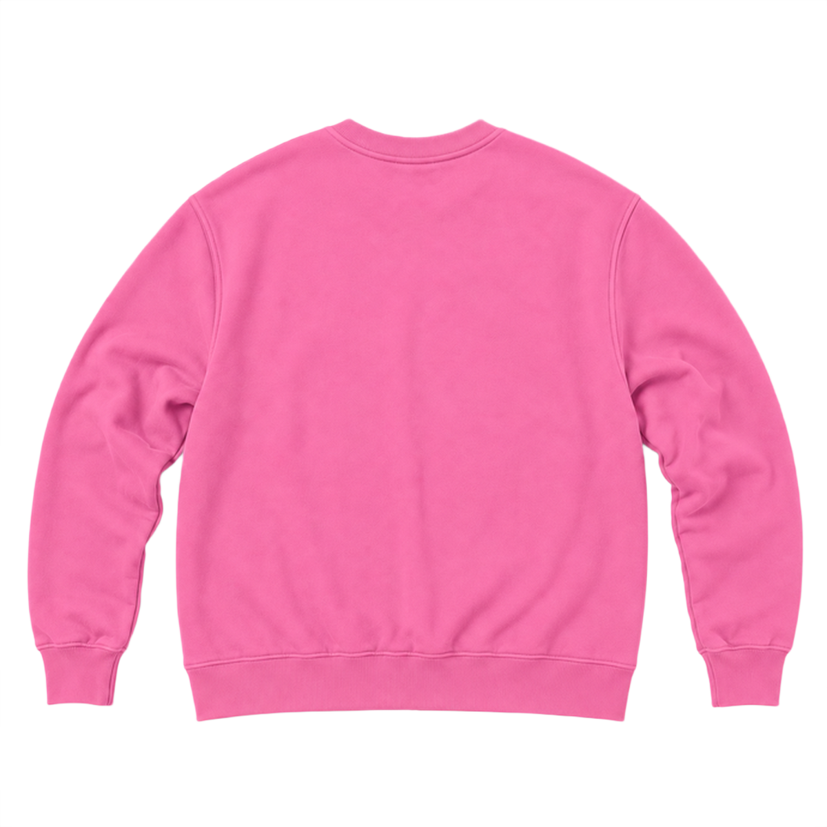 Sweat ROVE coupe relaxed, coloris rose, vue de dos