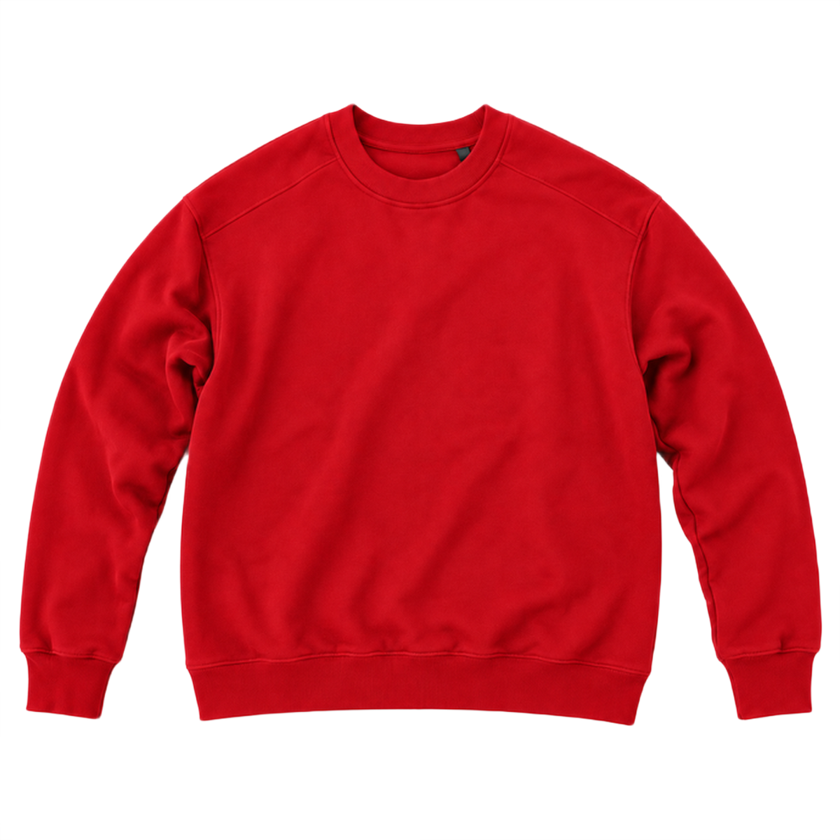 Sweat ROVE coupe relaxed, coloris rouge, vue de face