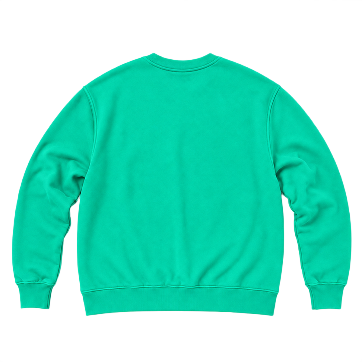 Sweat ROVE coupe relaxed, coloris vert, vue de dos