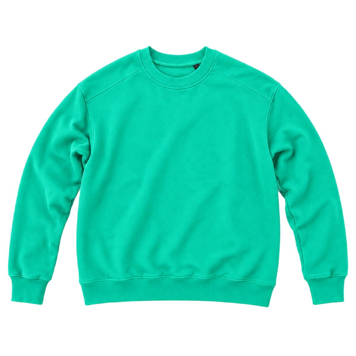 Sweat ROVE coupe relaxed, coloris vert, vue de face