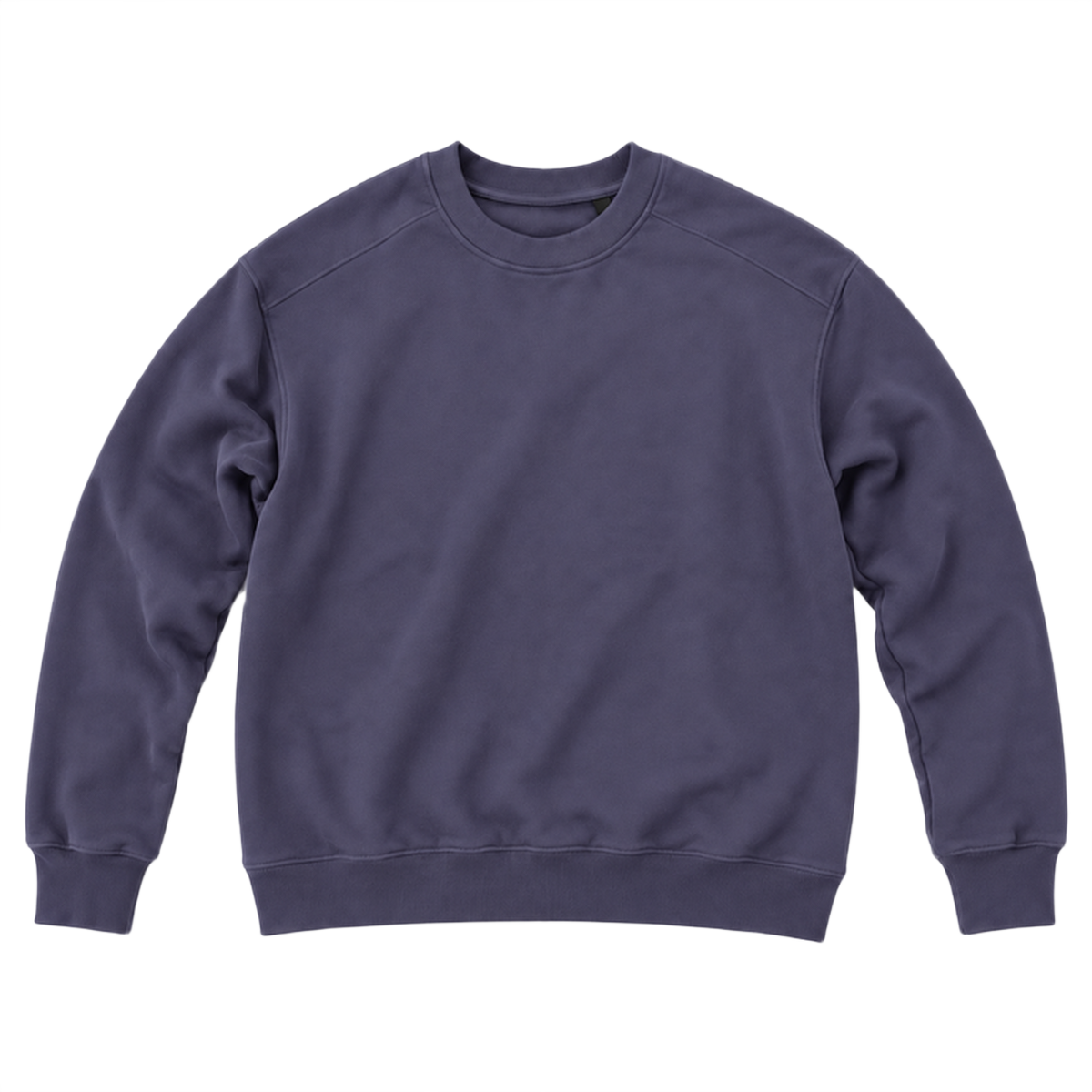 Sweat ROVE coupe relaxed, coloris violet fonce, vue de face